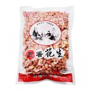 福到家開袋即食五香花生稱重銷售休閑食品實(shí)物圖招商產(chǎn)品廠家:遼寧福